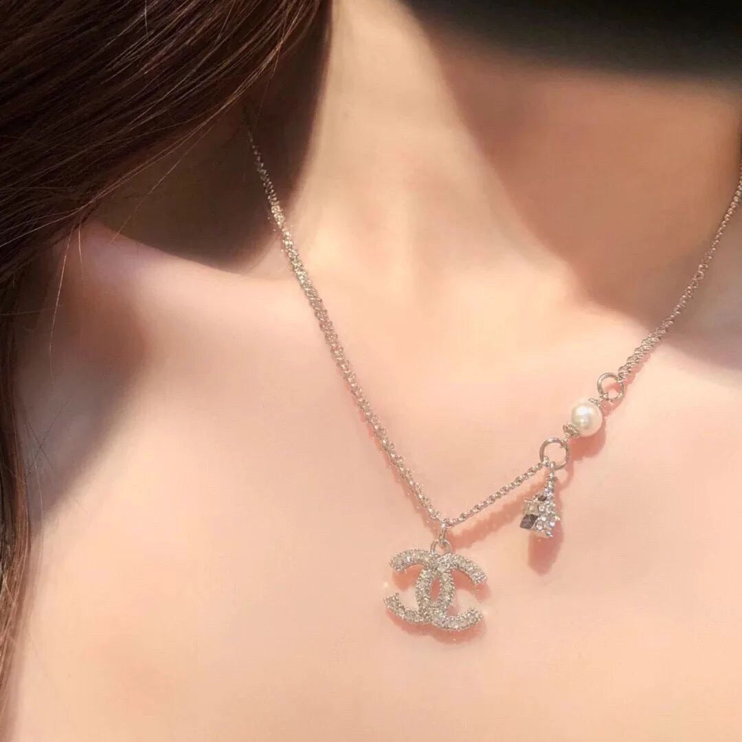 Star Necklace Pearl Clavicle Chain 0823112707