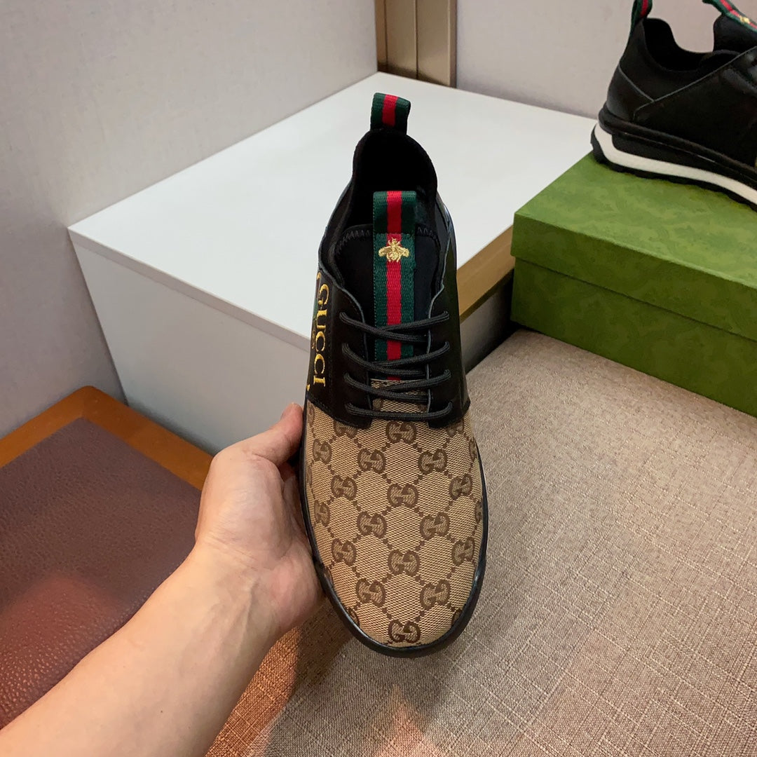 G Fashion Men's Printed Canvas Casual Sneakers 0724080804