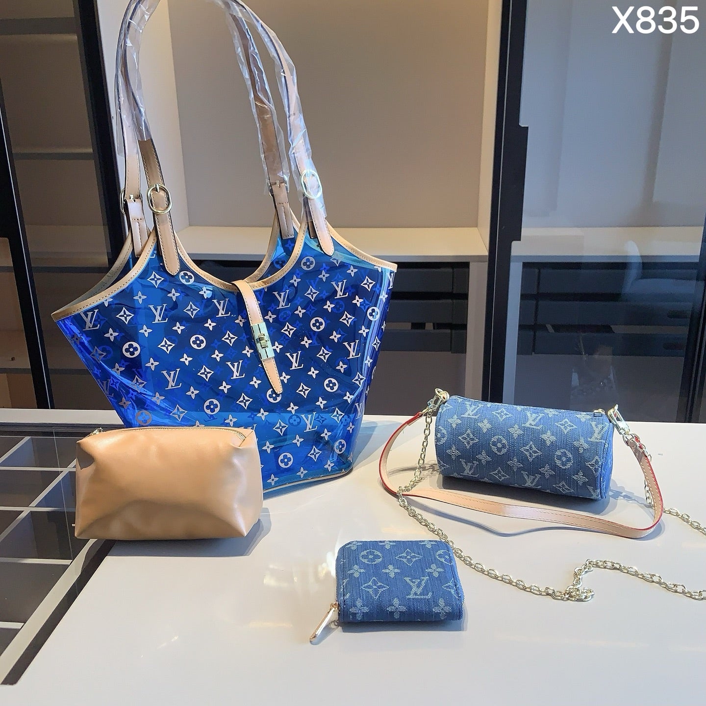 Lvv A 4-piece set combination bag 0725101403