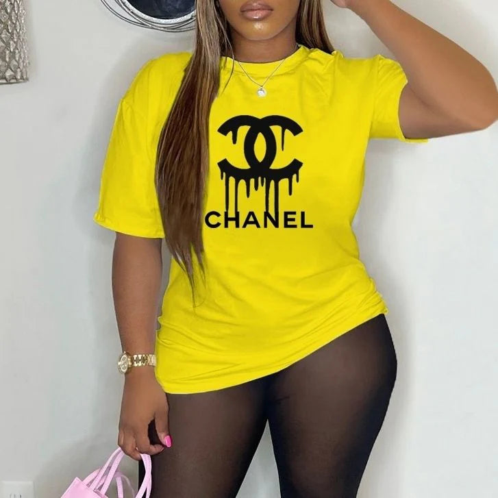 New Fashion Printed Short Sleeves 3D1024032210