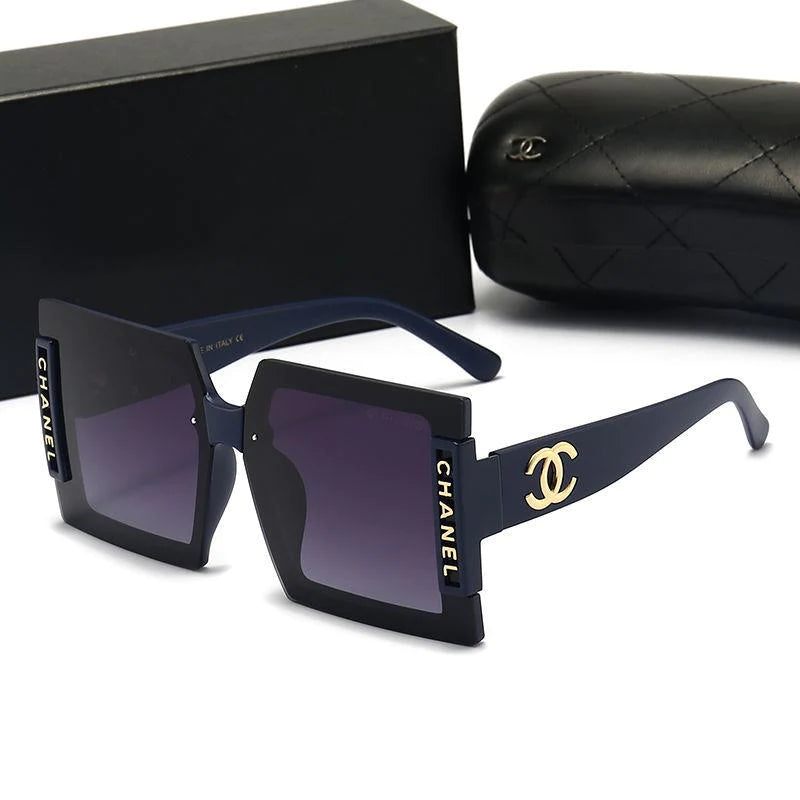 New Women's Polarized Sunglasses Anti-UV Strong Light Large Frame Glasses PD05202411906