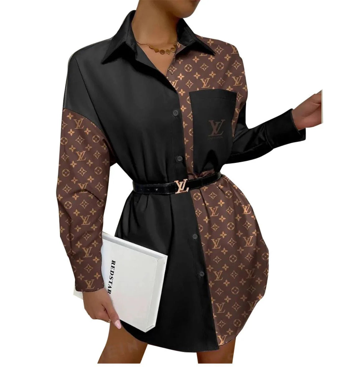 Luxury Casual Fashion Women Shirt 1024061905