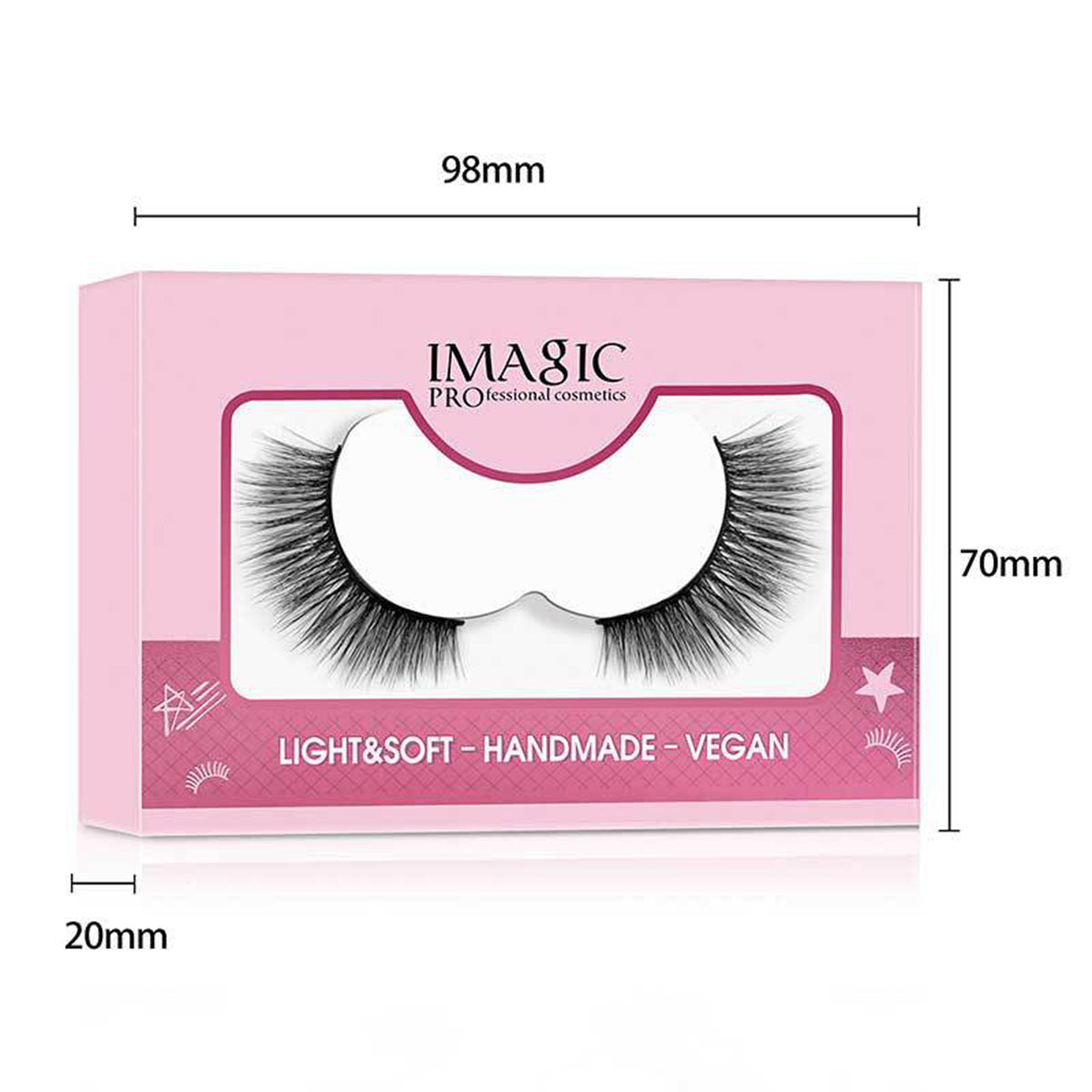Yandere 1 Pairs Natural Lashes