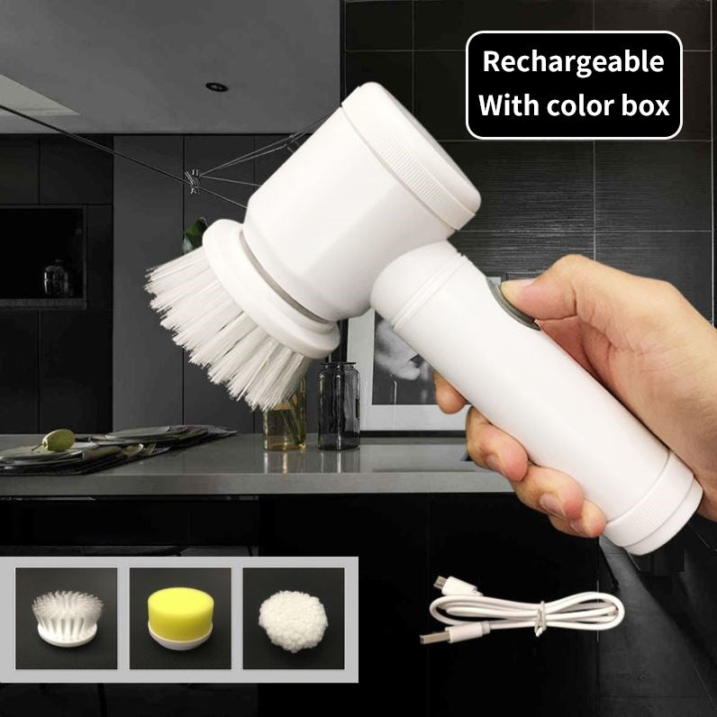 Electric Kitchen Bathroom Cleaning Tool Set