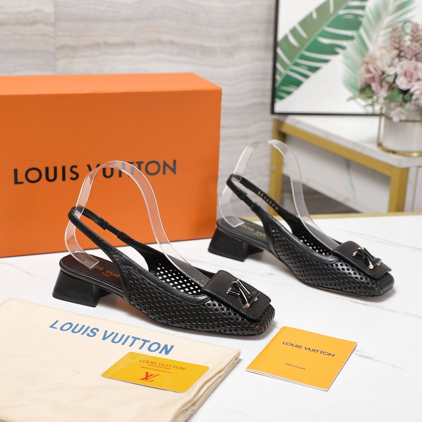 Lvv perforated sandals 0725102303