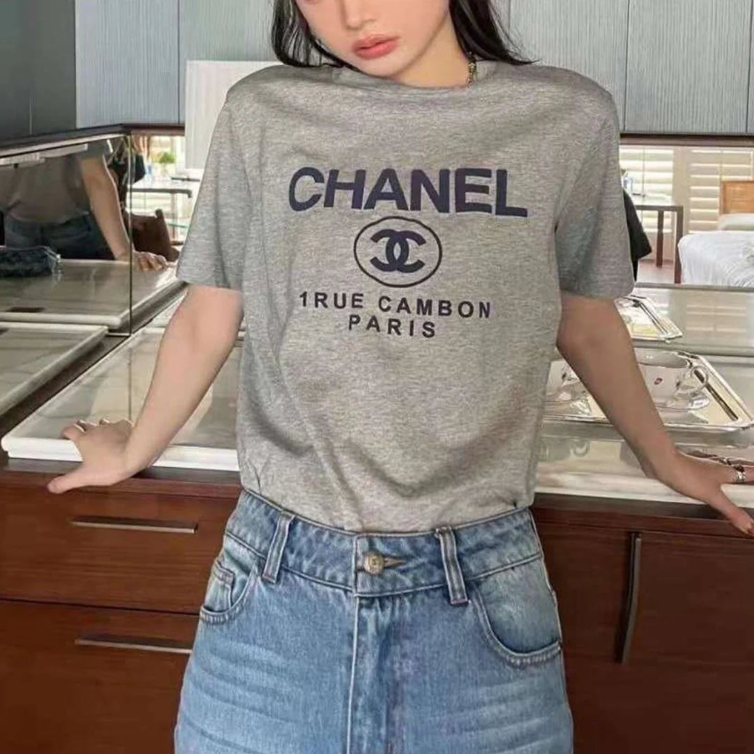 New Cotton Short Sleeve T-Shirt 1024042717