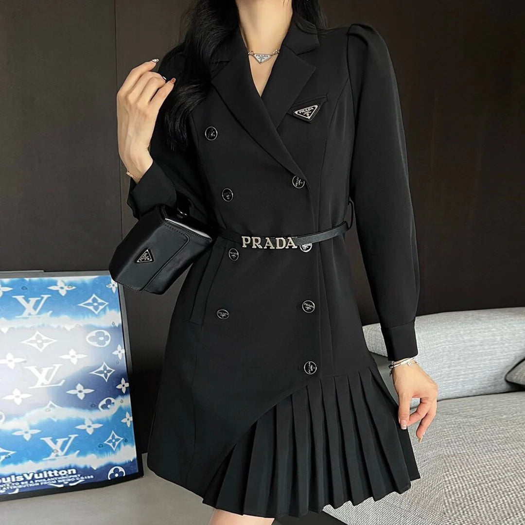 New suit pleated dress 1024011202