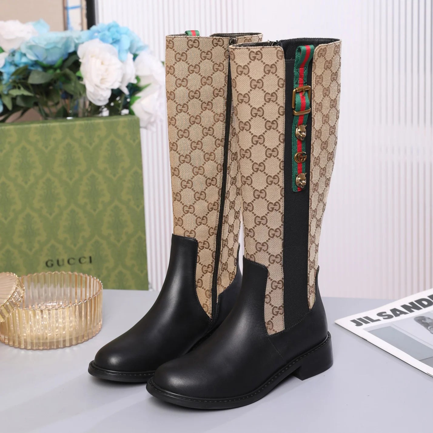 GG Classic Versatile Knee-High Boots 1025101003