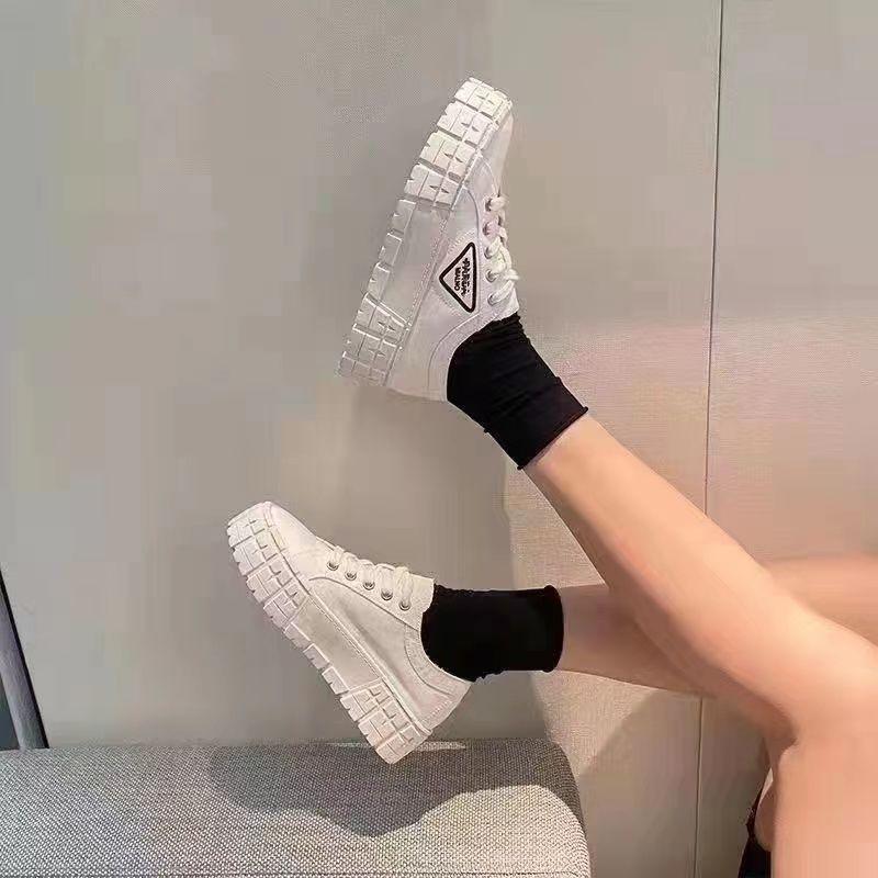 New Elevated Platform Shoes Women's Platform Bottom Casual All-match Color Women's ShoesPD05202412402