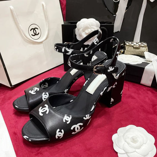 Popular French Fish Mouth Soft Sole High Heels PD10041036