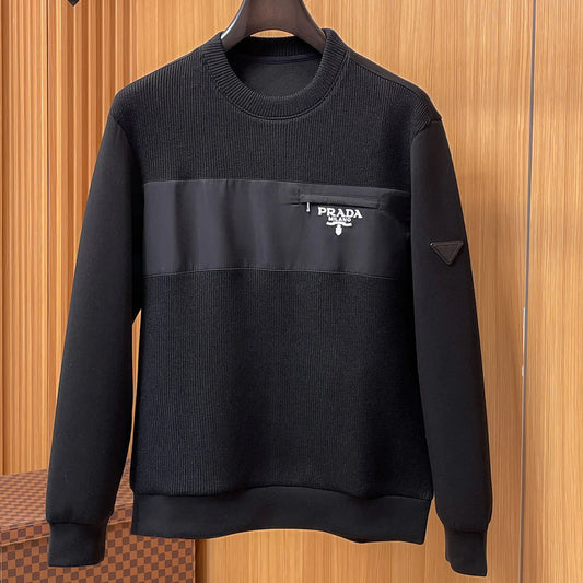 New Pullover Knit Sweatshirt 1025101330