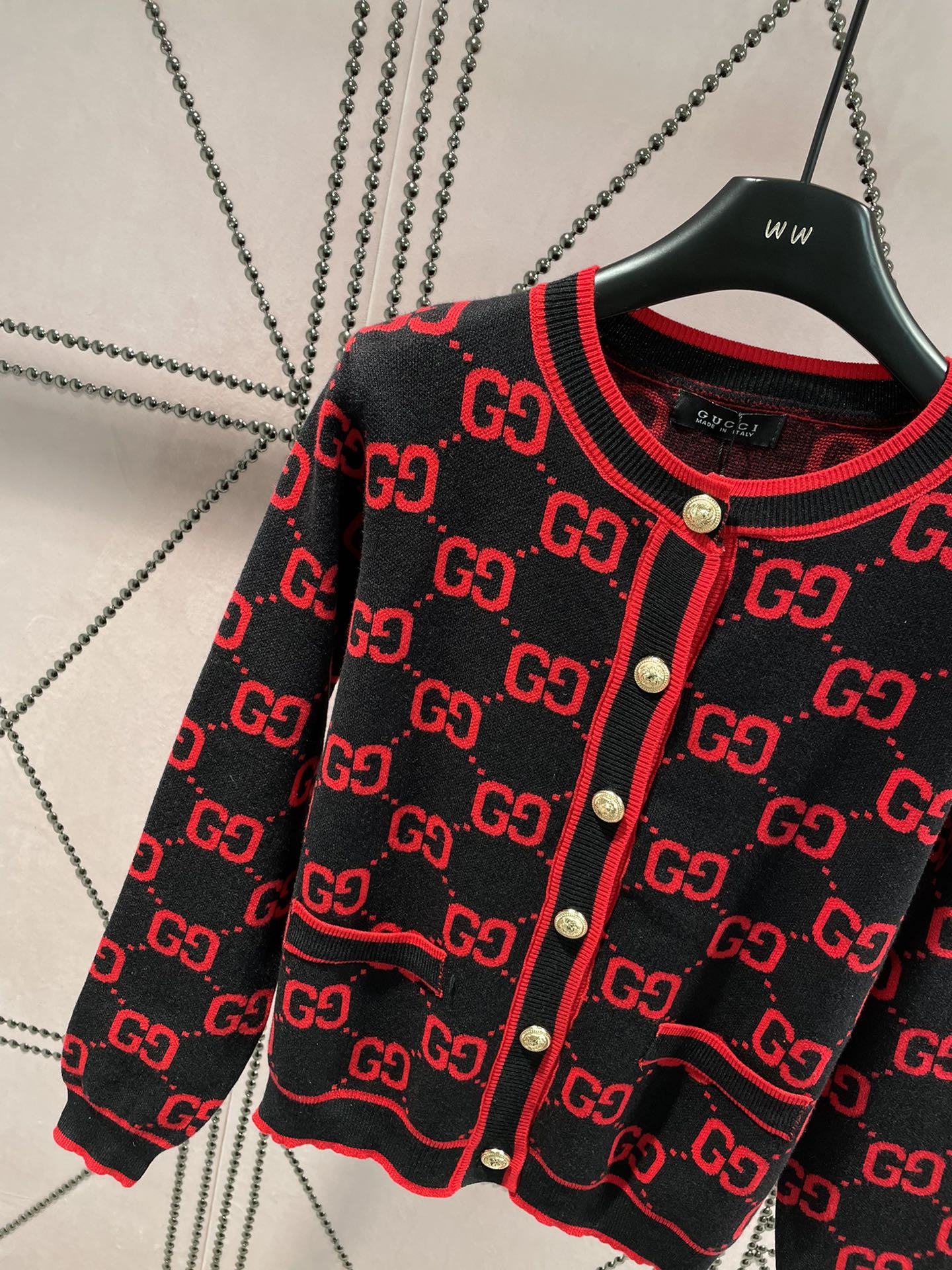 G Fashion Black Printed Cardigan XC0723101912