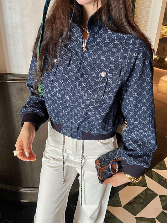 GG blue denim jacket 0725091001