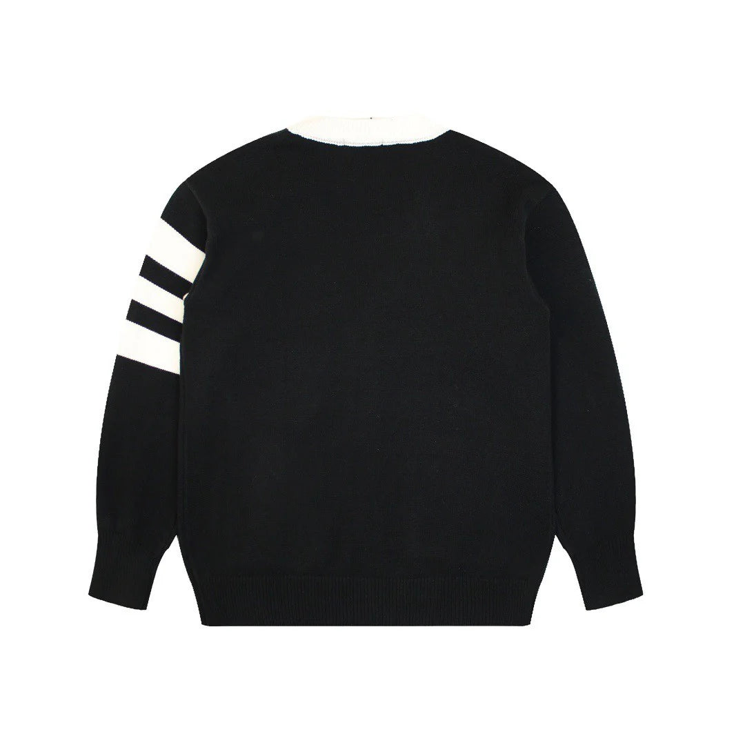 Versatile Knitted Embroidered Cardigan 1024093027