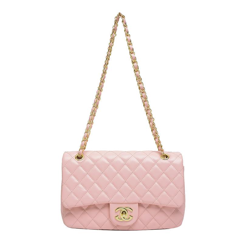 Small fragrant style rhombus chain bag 0823113010