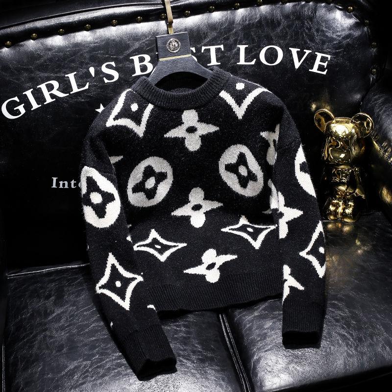 New Fashion Slim Fit Round Neck Sweater 1023121303