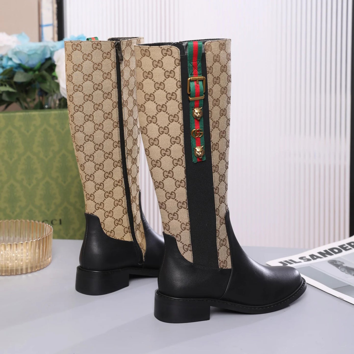 GG Classic Versatile Knee-High Boots 1025101003