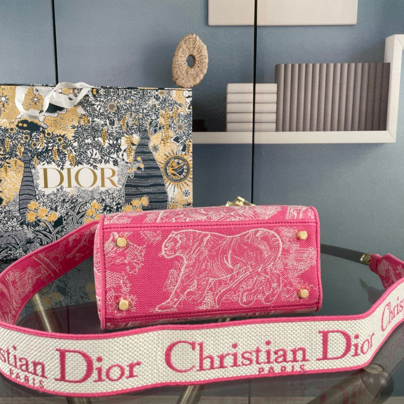 Dio high quality embroidered tiger tote bag 0724033103