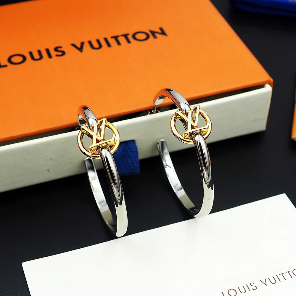 New versatile oversized hoop earrings 1025101512