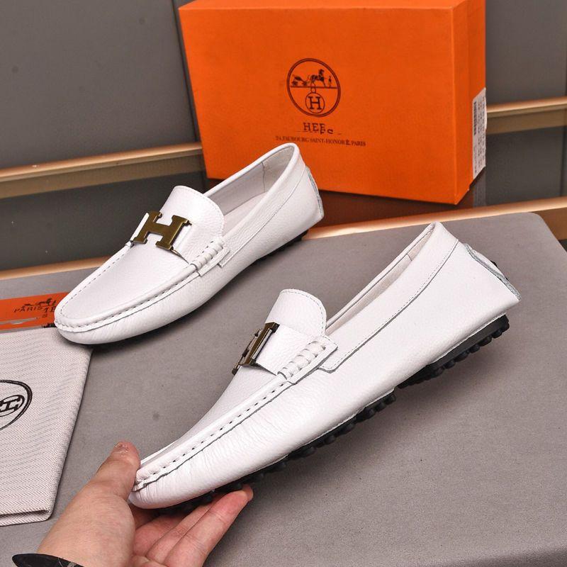 Genuine Leather Casual Comfortable Men's Slip-on ShoesPD05202412401