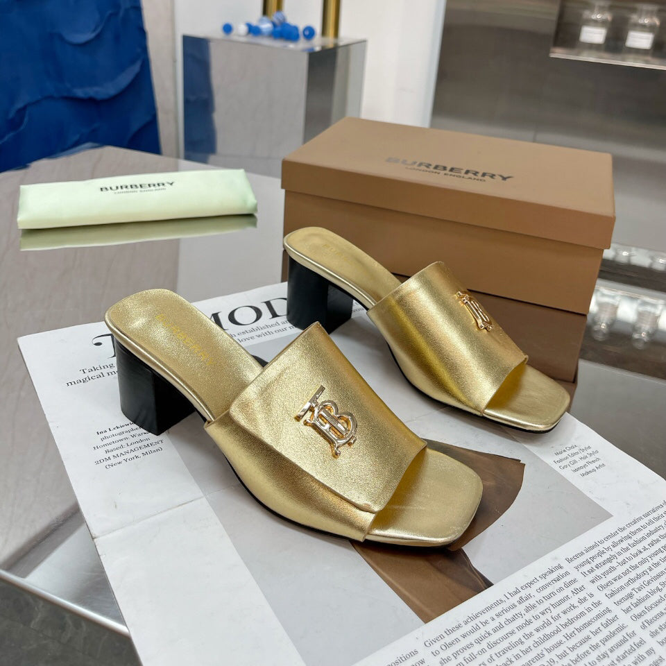 Thick heel sandals slippers 1824041117