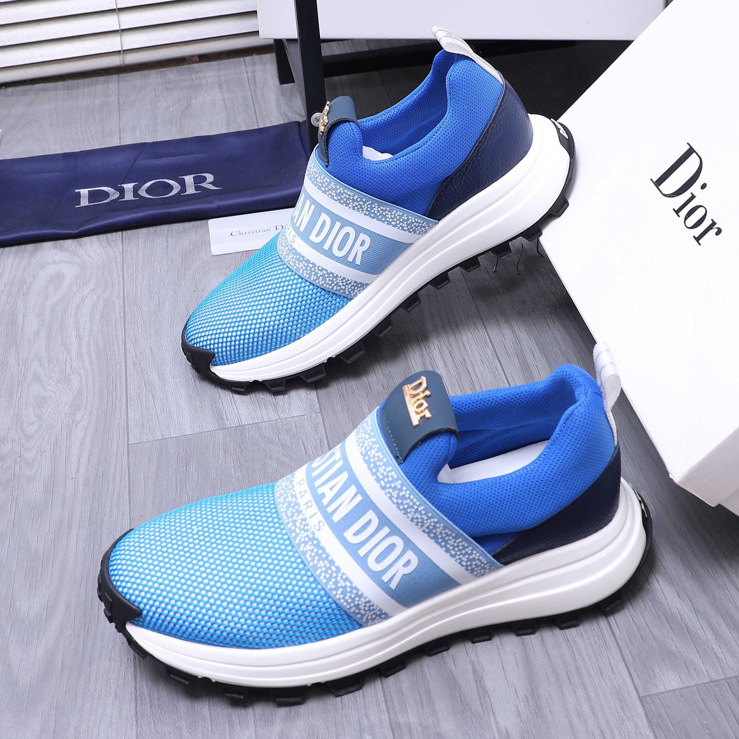 Men's Patchwork Breathable Mesh Casual Shoes 1025042113