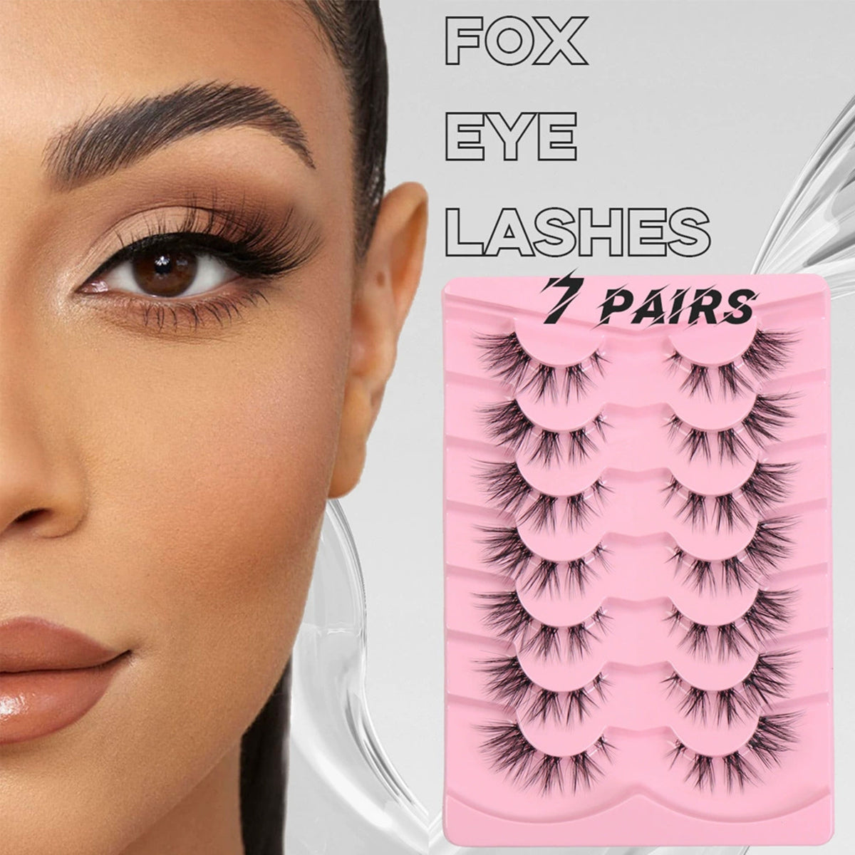 Butterfly Wing 7 Pairs Natural Lashes