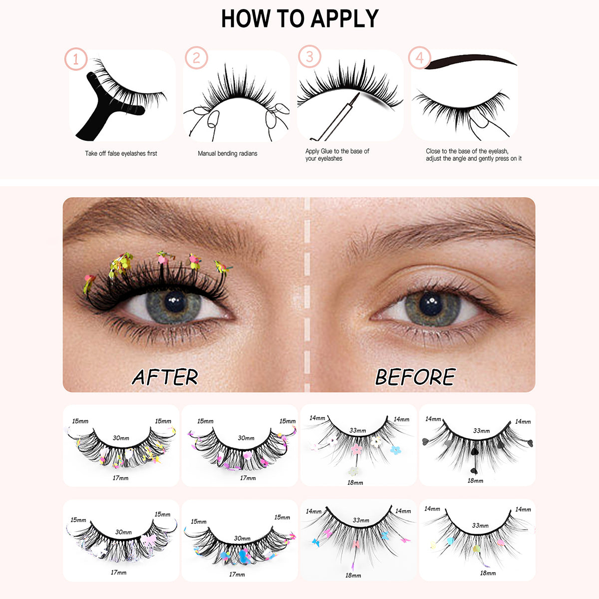 Enchanted Enigma 2 Pairs Dramatic Lashes