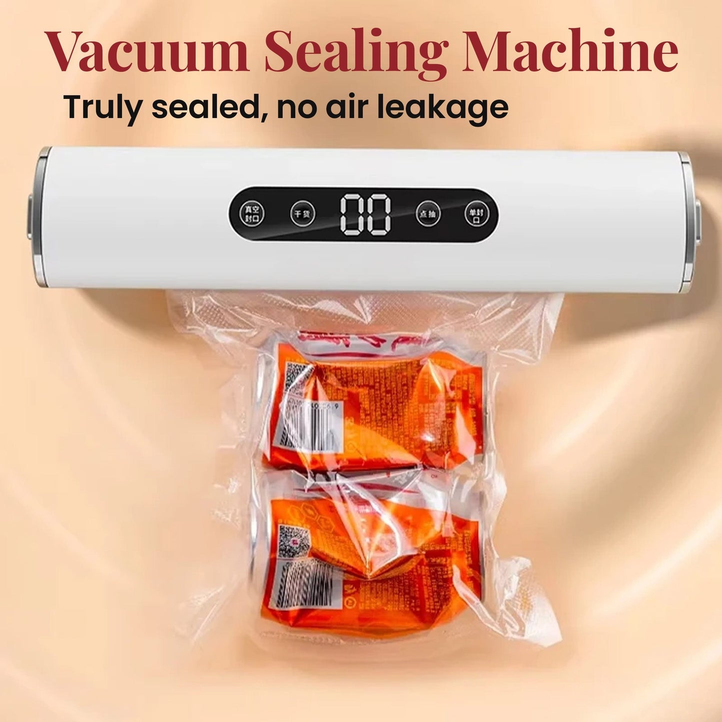 Portable Vacuum Sealer for Food Vacuumor for Products Kitchen Sealing Machine Cuisine Packaging Plastic Bag Sealant