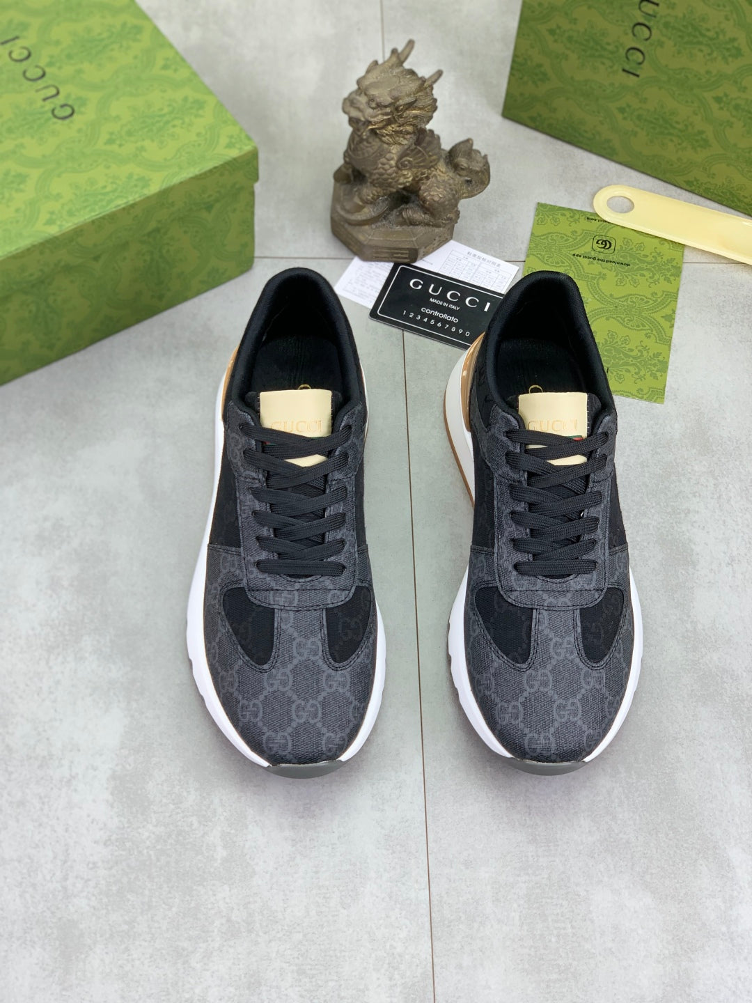 GG Men's printed sports shoes 0725101504