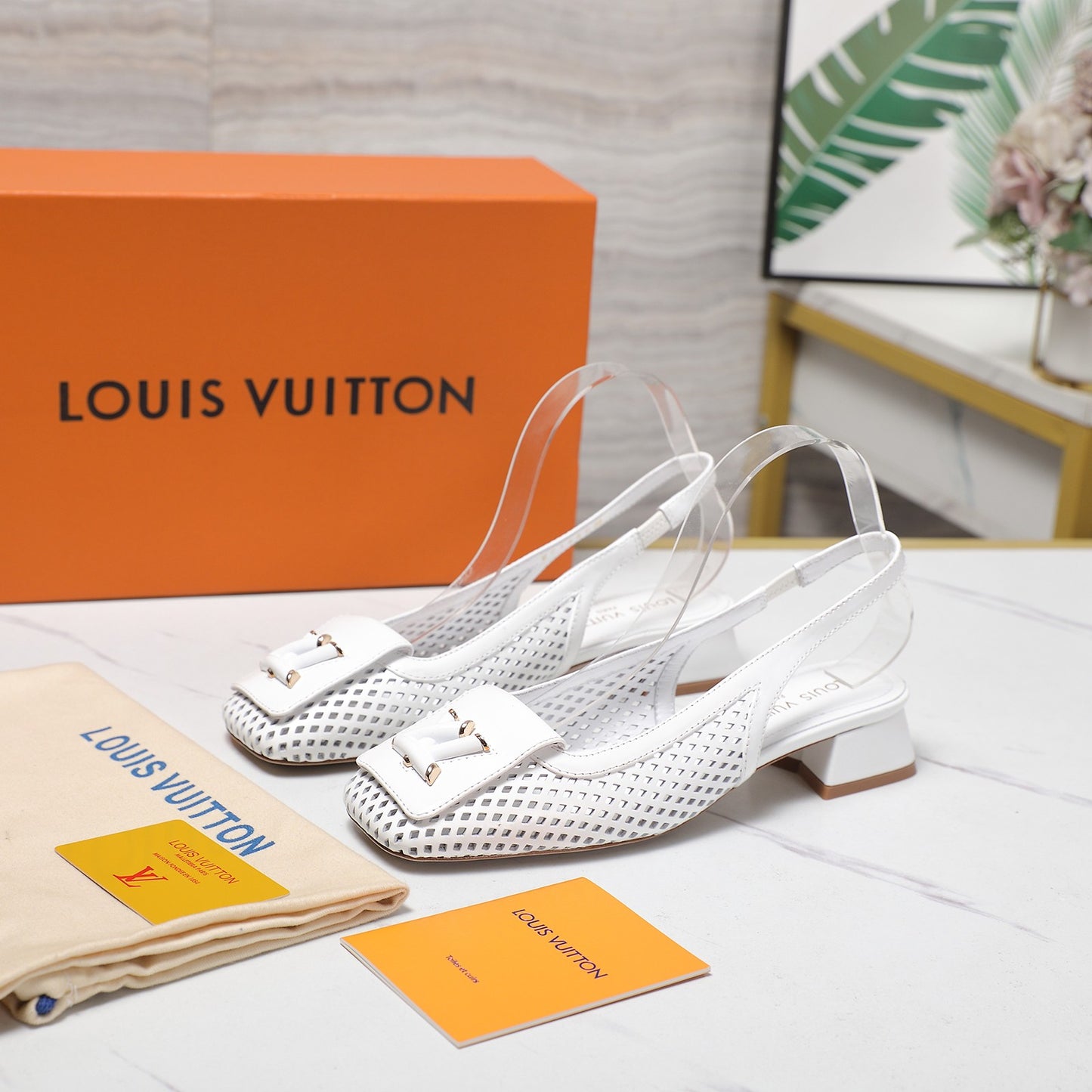 Lvv perforated sandals 0725102303