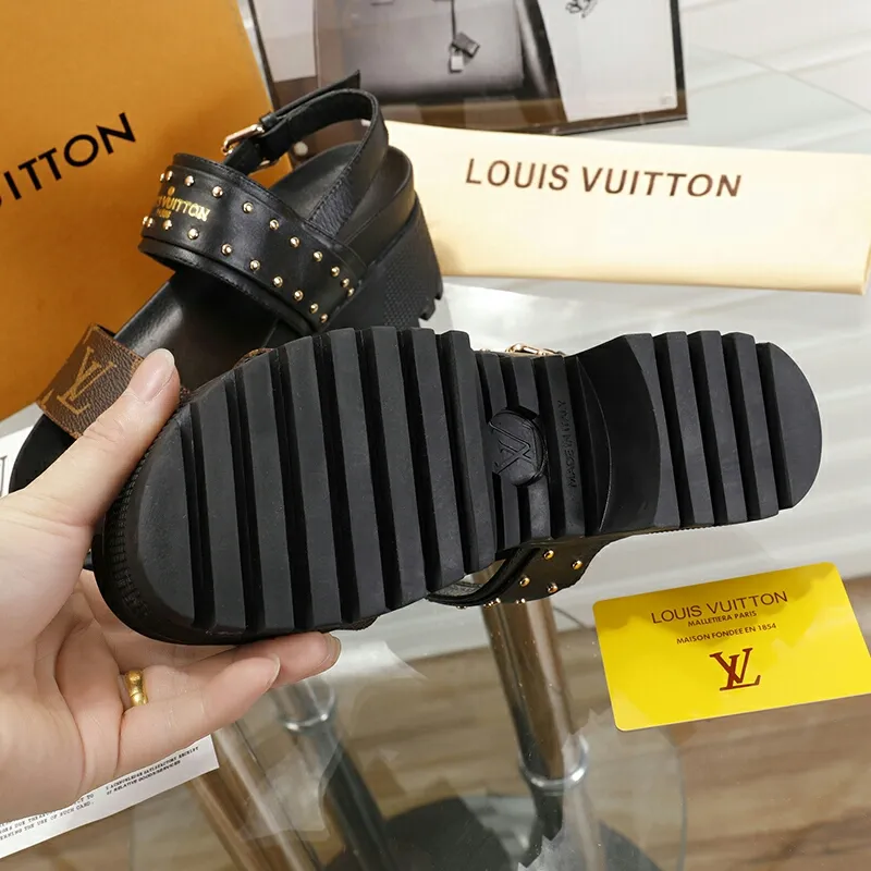 Louis new arrival women summer shoes heels 5 cm 0725101104