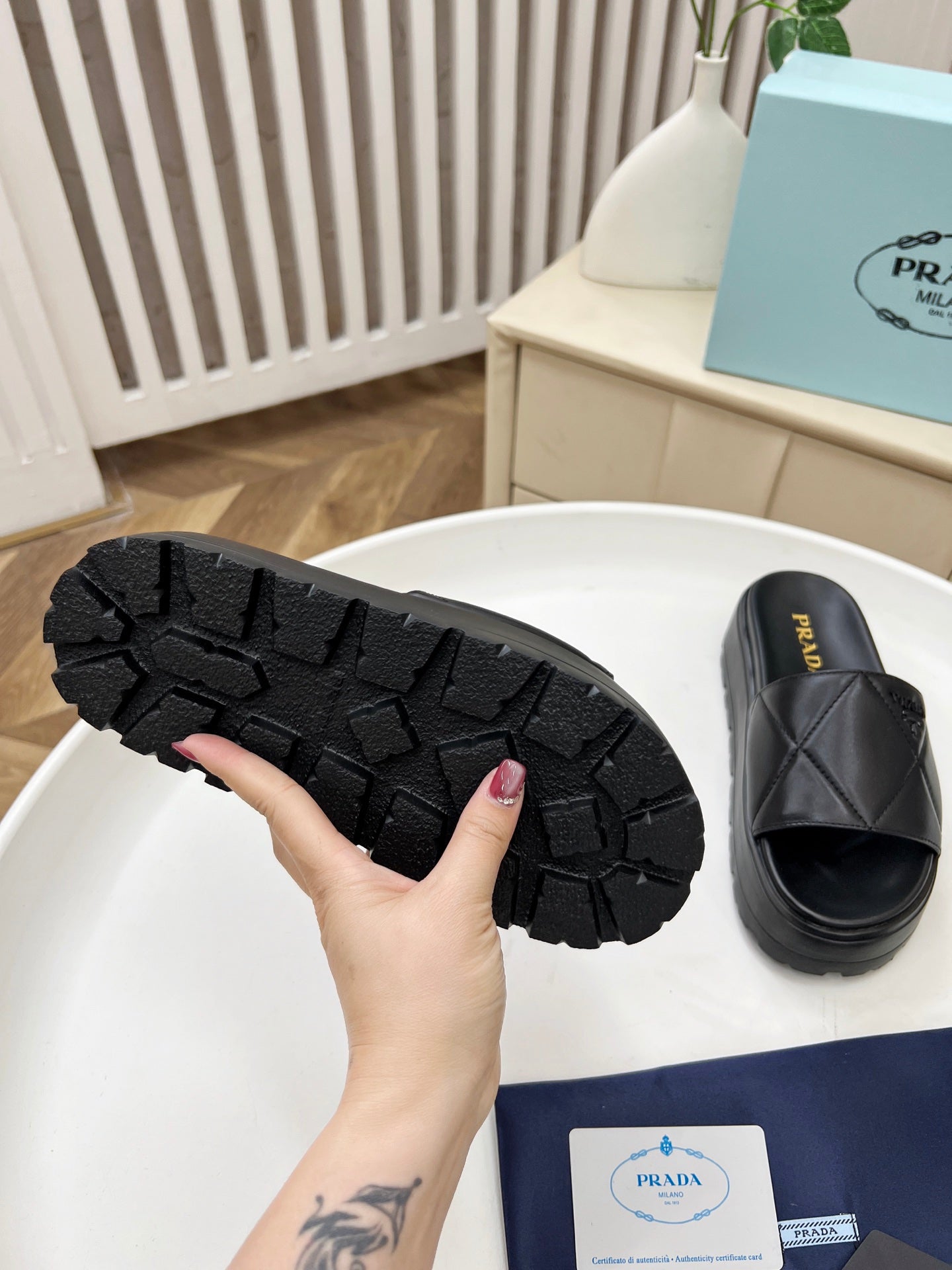 PRD new beach thick-soled slippers 0725061615