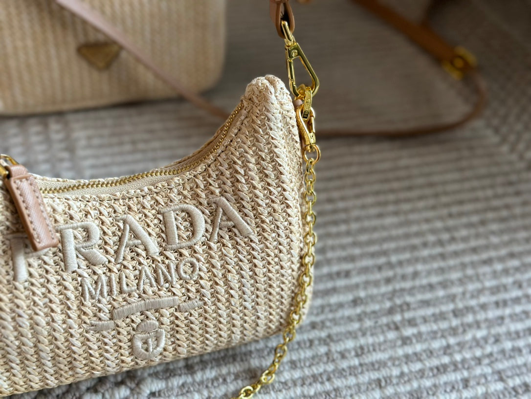 PRD fashionable straw armpit bag 0724032003