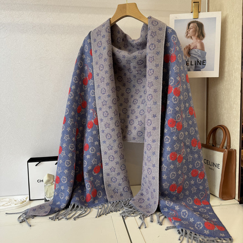 New Arrival Celebrity-Worn Cashmere Shawl 1025090805