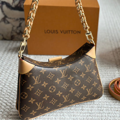 Double layer lock chain armpit bag 1824040708