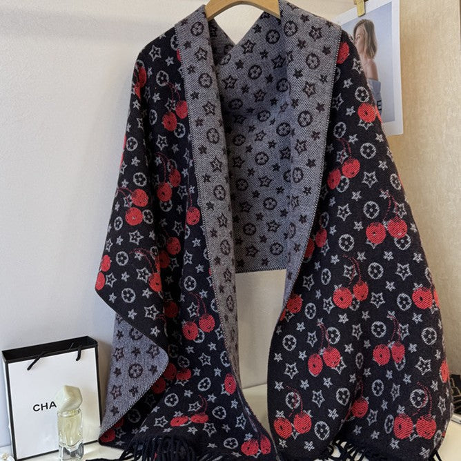 New Arrival Celebrity-Worn Cashmere Shawl 1025090805