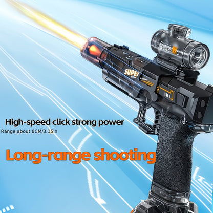 Electric Water Gun, Automatic Water Spray Gun, Water Toy Gun, Rechargeable Water Gun, Kids Water Gun, Adult Water Gun, USB Charging Water Gun, Beach Battle Toy, Pistol Toy, Beach Toy