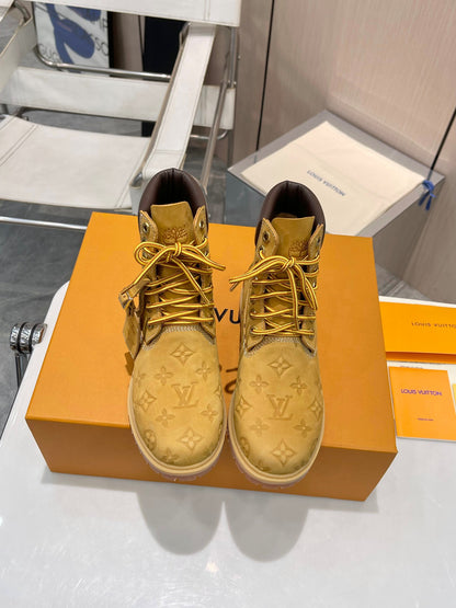 New fashion printed couple Martin boots 0724122601