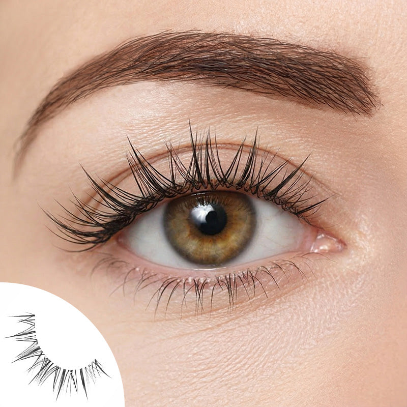 Jungle Fever 5 Pairs Natural Glue-on Lashes