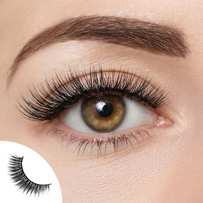 Sultry Soul Ⅲ 3 Pairs Natural Glue-on Lashes