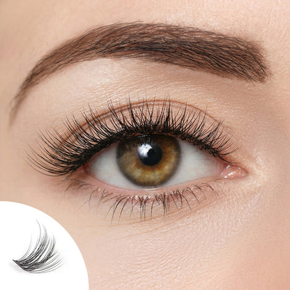 Cloud Nine Segmented Natural Glue-on Eyelashes Set