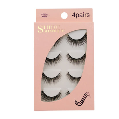 Fairy Flicker 4 Pairs Natural Lashes