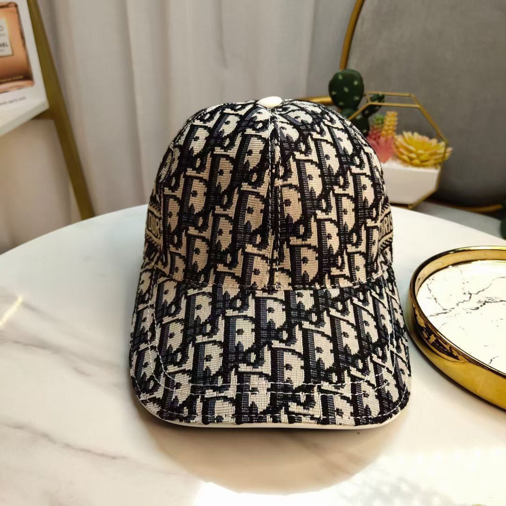Classic trendy brand letter embroidery printing men's and women's peaked cap trendy brand