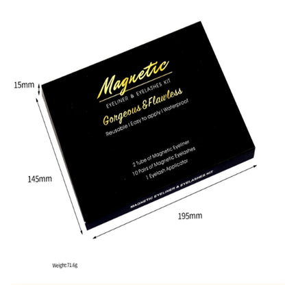 Morning Dew 10 Pairs Magnetic Eyelashes Set