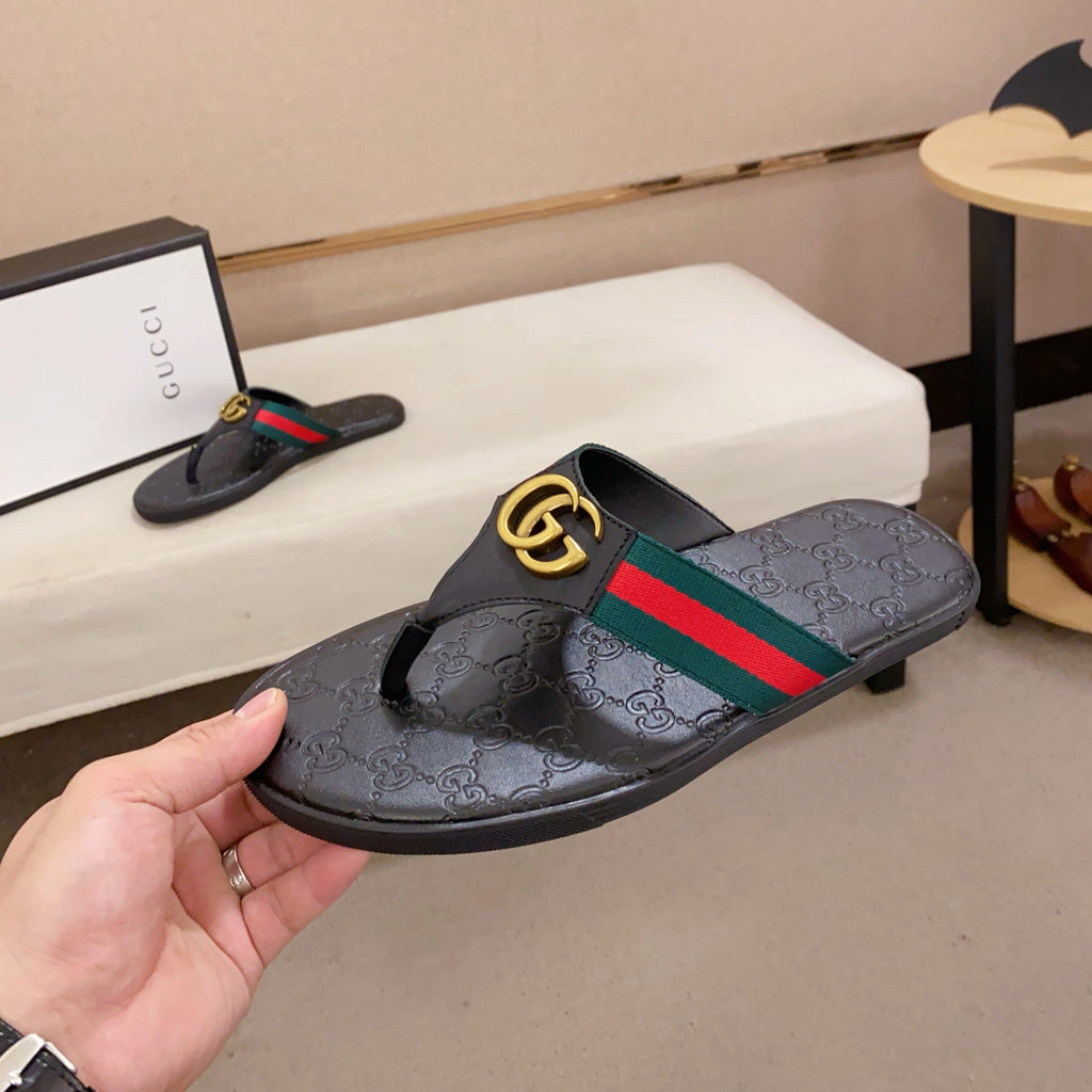 Men's summer luxury new Gucci slippers