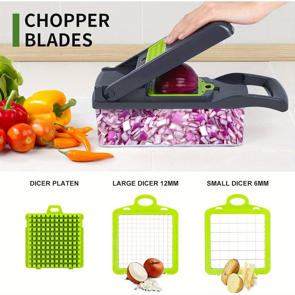 Pro 10in 1 Multifunctional Vegetable Chopper and Slicer Dicer