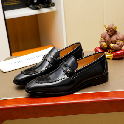 Men's new boutique business leather shoes 0725072801