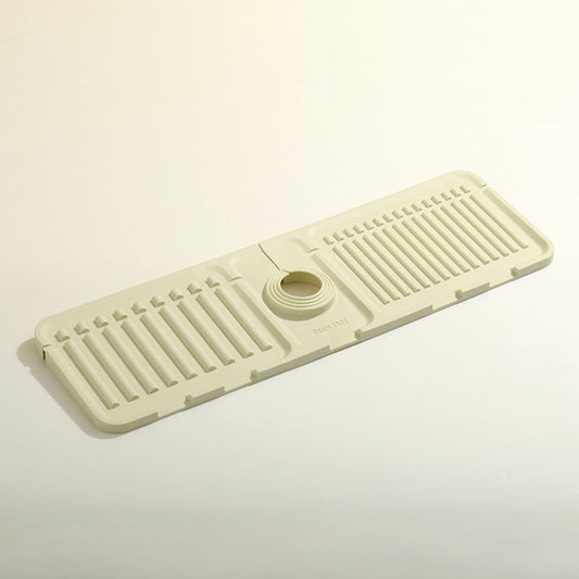 Faucet sink mat