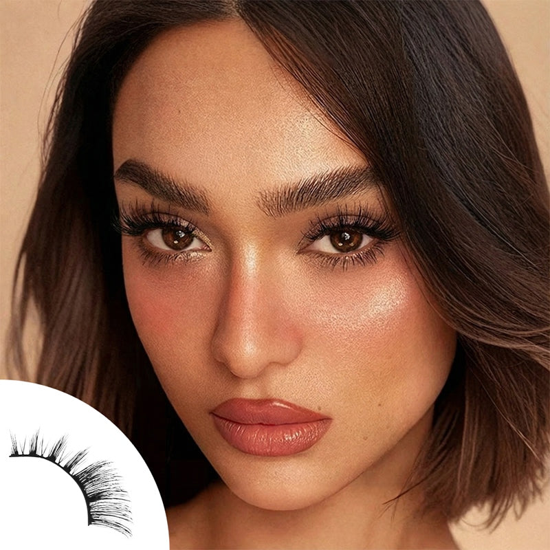 Storm Waltz 5 Pairs Natural Glue-on Lashes